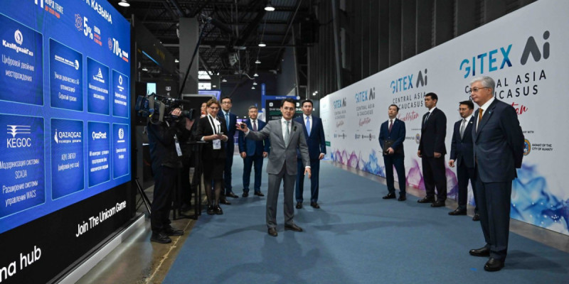 Мемлекет басшысы GITEX AI Central Asia & Caucasus көрмесіне барды