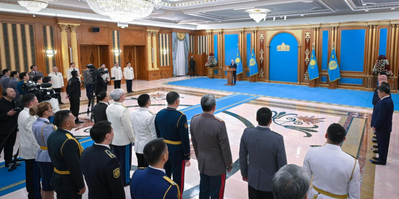 Қасым-Жомарт Тоқаев: Күштік құрылым қызметкерлерінің күнделікті еңбегі – ел үшін жасалған ерлік