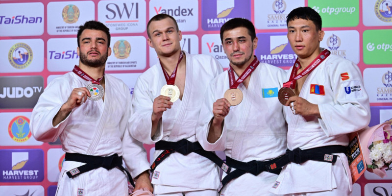 Аңсарбек Ғайнуллин Grand Slam турнирінде қола медаль жеңіп алды