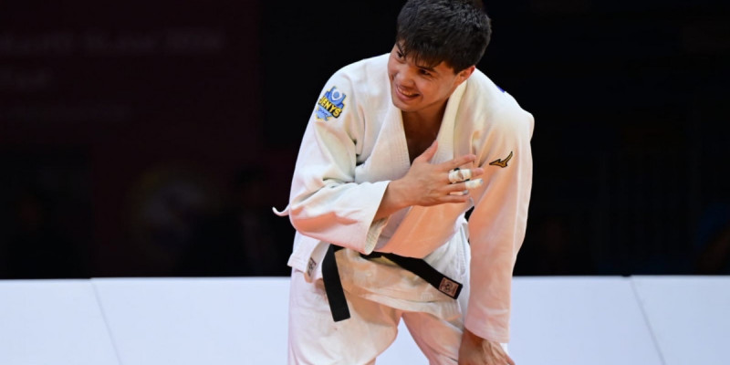 Дзюдошы Айдар Арапов елордадағы Grand Slam турнирінде қола медаль жеңіп алды