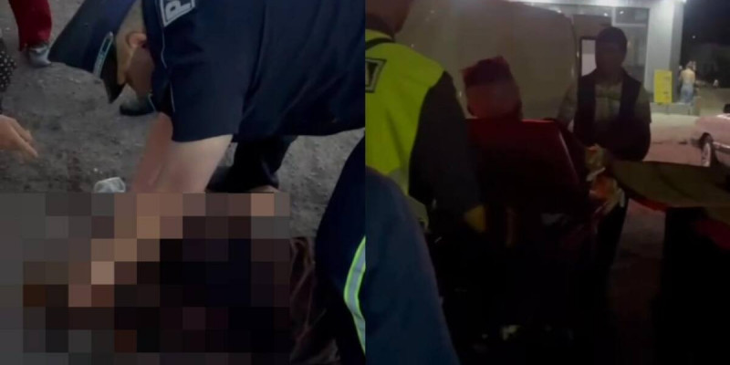 Шу вокзалында полицейлер есінен танған жолаушының өмірін сақтап қалды