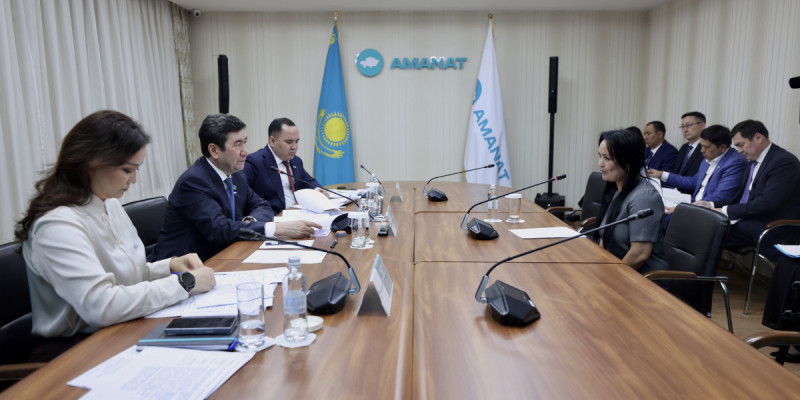 Былтыр «AMANAT» партиясының қоғамдық қабылдауына азаматтардан 124 мың  өтініш келіп түскен