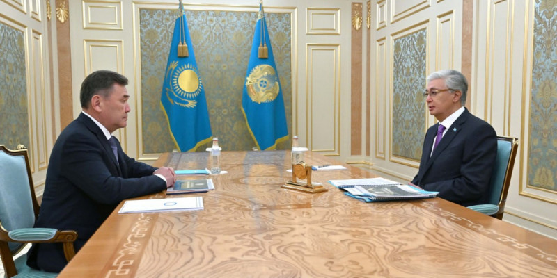 Мемлекет басшысы Қызылорда облысының әкімін қабылдады