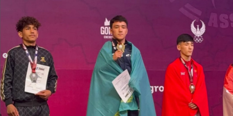 Маңғыстаулық жас балуан Азия чемпионатының екі дүркін жеңімпазы атанды