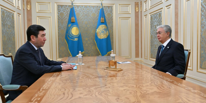 Президент Мәжіліс Төрағасы Ерлан Қошановты қабылдады