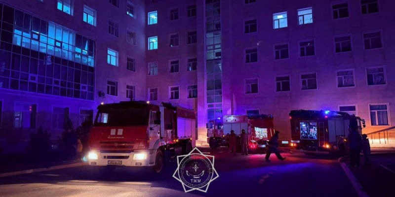 Астанада балалар ауруханасынан өрт шықты