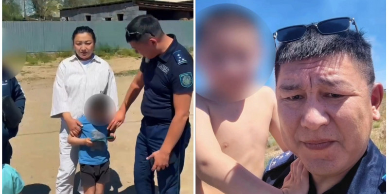 Абай облысында полицейлер жоғалып кеткен ерекше баланы аман-есен тапты