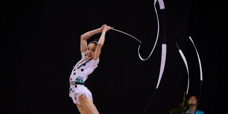 Гимнасшы Ақмарал Ерекешева Азия чемпионатында 3 медаль жеңіп алды