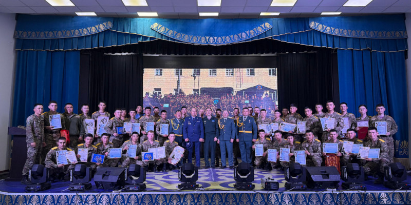 Аршалыдағы Ұлттық ұлан сарбаздарына құрмет көрсетілді