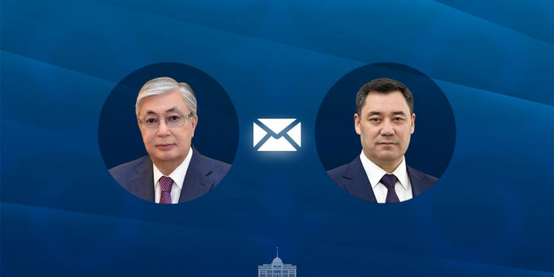 Мемлекет басшысы Қырғыз Республикасының Президентіне құттықтау жеделхатын жолдады