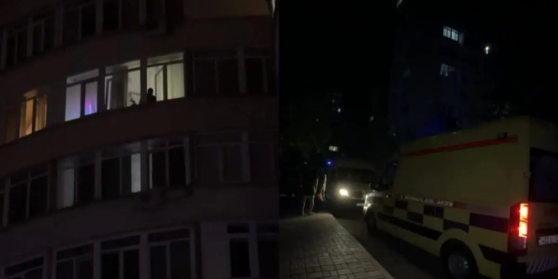 Алматыда жас келіншек 5-қабаттан секіріп, көз жұмды