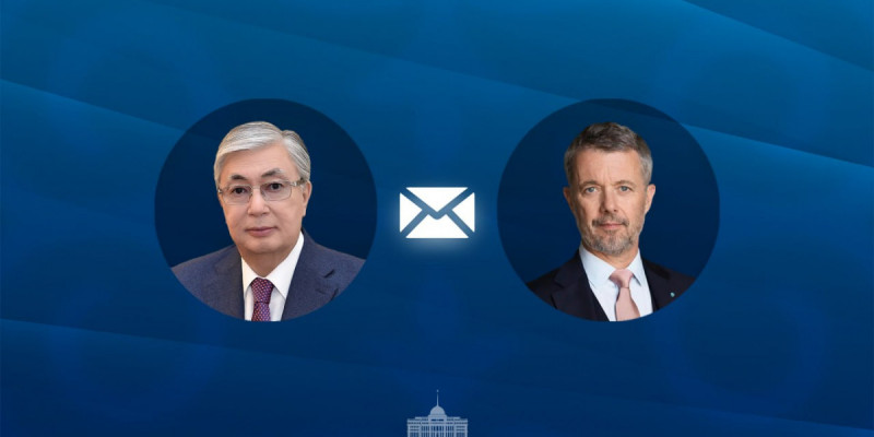 Мемлекет басшысы Дания Короліне құттықтау жеделхатын жолдады