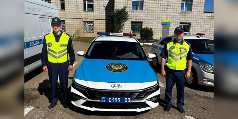Ақмола облысында полицейлер бойжеткенді құтқарып қалды
