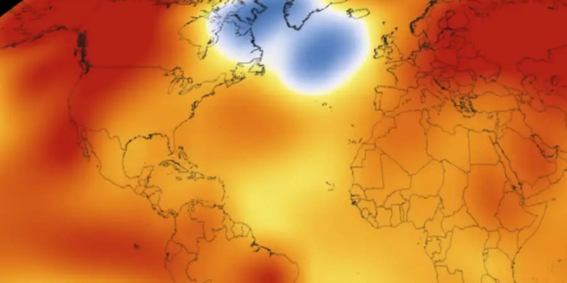 Гренландия маңында "салқын дақ" пайда болды