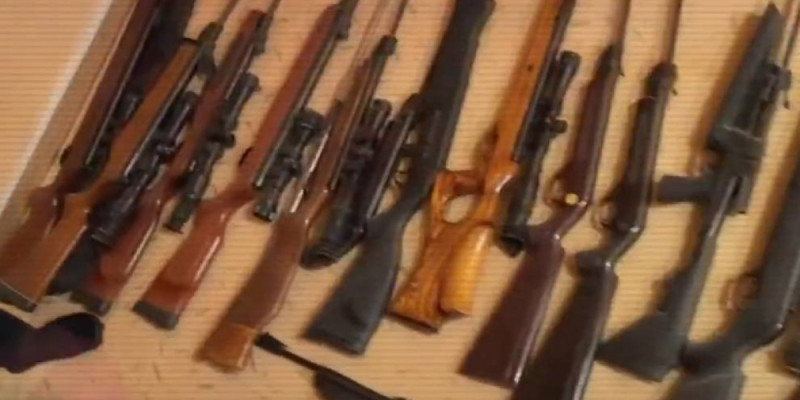 Жыл басынан бері 1200-ден астам заңсыз қару тәркіленді