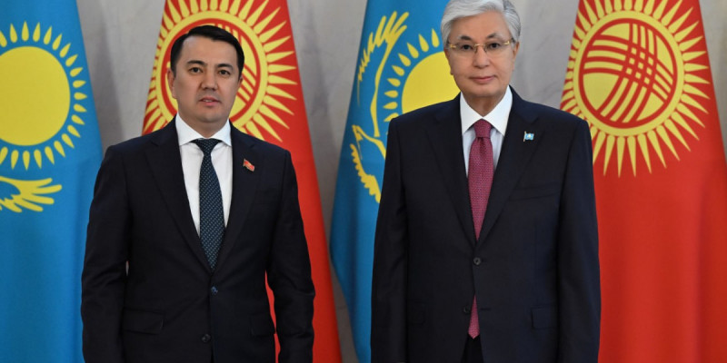 Президент Қырғыз Республикасы Жогорку Кенешінің Төрағасын қабылдады