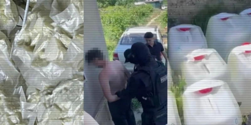 Алматы облысында жасырын есірткі зертханасы  анықталды