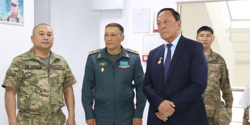 Ұлттық ұланның әскери бөлімінде Мәлік Ғабдуллин атындағы дәрісхана ашылды