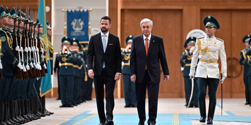 Черногория Президенті Қазақстанға ресми сапармен келді