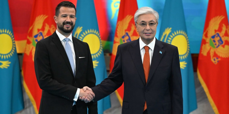 Қазақстан мен Черногория президенттері шағын құрамда келіссөз жүргізді