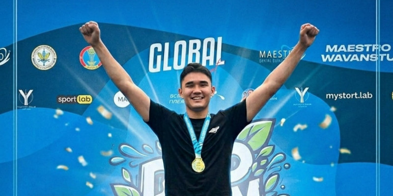 Ұландық спортшы EСО SWIM жүзу жарысының жеңімпазы атанды