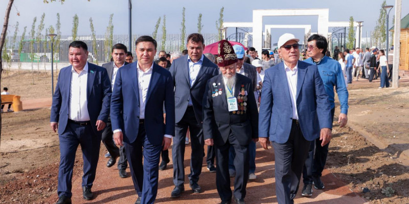 Президент тапсырмасына сәйкес Шымкентте жаңа экопарк ашылды