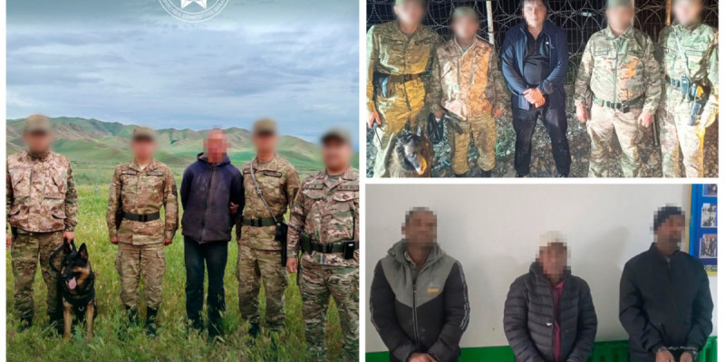 Шекараны кесіп өтпек болған 15 шетел азаматы ұсталды