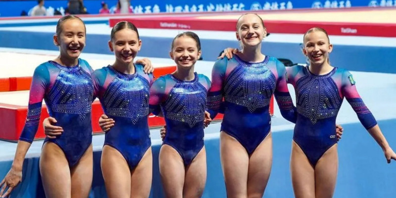 Қазақстандық гимнаст қыздар 28 жылдан кейін Азия чемпионатында тарихи нәтижеге қол жеткізді