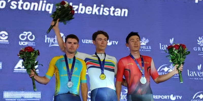 Денис Сергиенко маунтинбайктан Азия чемпионатының күміс жүлдегері атанды