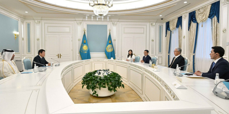 Президент халықаралық гимнастика ұйымдарының жетекшілерімен кездесті