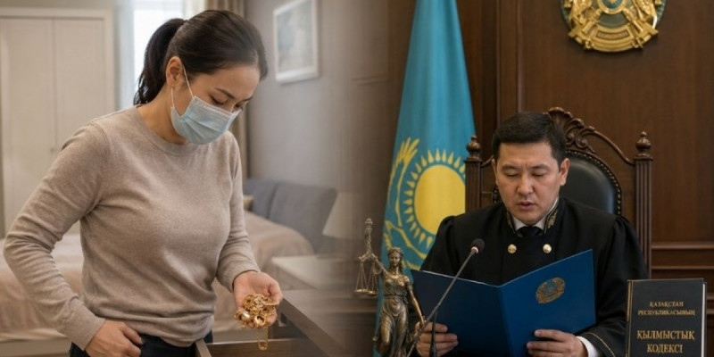 Жамбыл облысында әріптесінің үйіне ұрлыққа түскен мұғалім сотталды