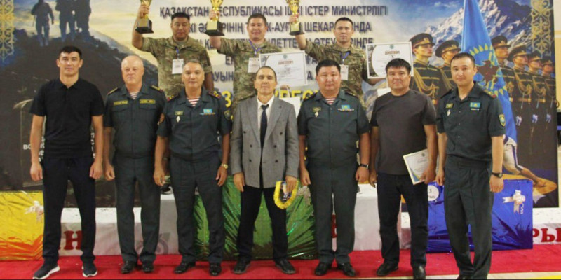 Таразда Ұлттық ұланның үздік палуандары анықталды