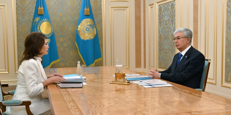 Мемлекет басшысы Аида Балаеваны қабылдады