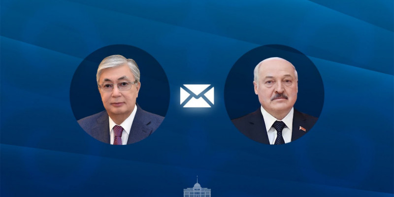 Мемлекет басшысы Беларусь Президентіне құттықтау жеделхатын жолдады