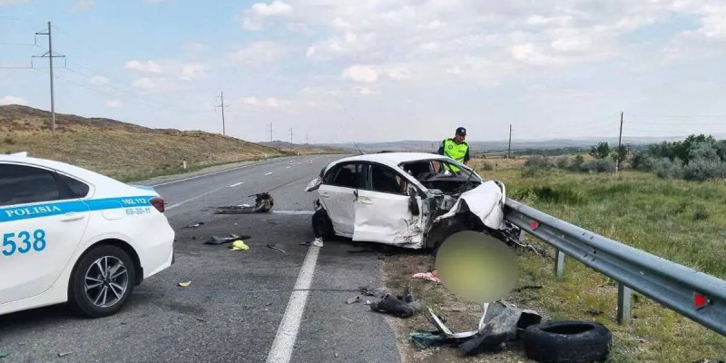 Абай облысында 4 автокөлік апатқа ұшырады