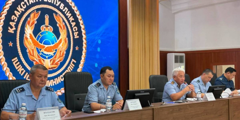 «Заң мен тәртіп»: Жамбыл облысында қылмыс деңгейі төмендеді
