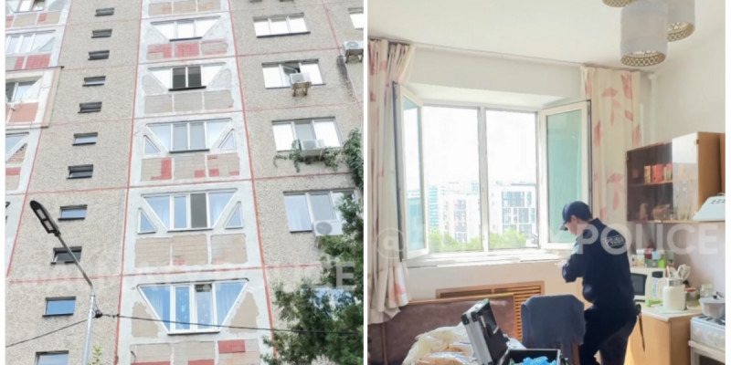 Алматыда 70 жастағы зейнеткер бесінші қабаттан құлап көз жұмды (ВИДЕО)