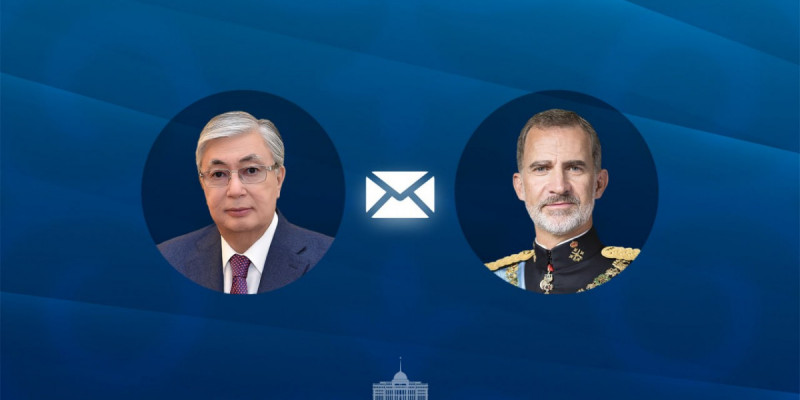 Президент Испания Королі VI Фелипеге құттықтау жеделхатын жолдады