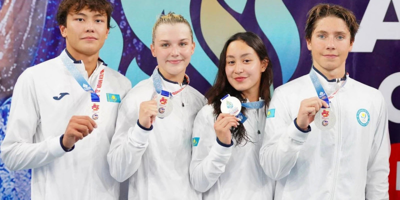 Қазақстандық жүзушілер Азия чемпионатында 16 медаль жеңіп алды