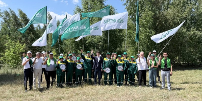 «Байтақ» партиясының төрағасы «Астана орманы» кәсіпорнының ұжымымен кездесті
