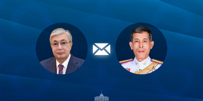 Мемлекет басшысы Таиланд Королі Маха Вачиралонгкорнды туған күнімен құттықтады