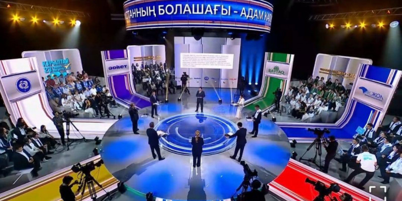 Ұлттық теледебат: Партиялар өз сайлауалды бағдарламаларын таныстырды
