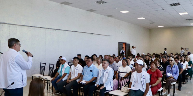 «Әділет» партиясының өкілдері Қостанай облысындағы ауыл тұрғындарының ұсыныс-пікірлерін тыңдады