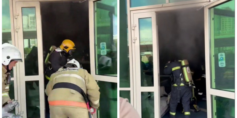 Астанада өрт сөндірушілер көп қабатты үйден бойжеткенді құтқарып қалды