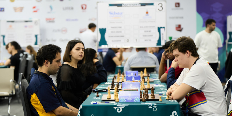 Қазақ ұлттық спорт университеті шахматтан әлем чемпионатының плей-офф кезеңіне шықты