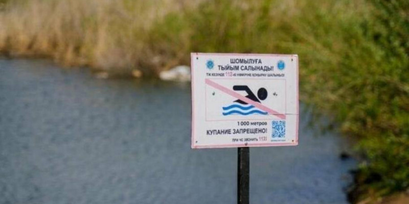 Астана тұрғыны шомылуға тыйым салынған жерде суға түскені үшін жазаланды