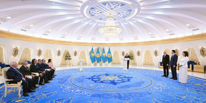 Президент елге еңбегі сіңген азаматтарды марапаттады