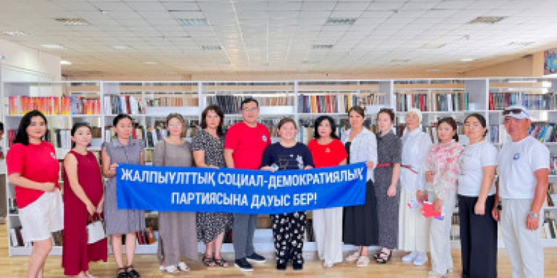 ЖСДП үміткерлері Ақмола облыстарының тұрғындарымен ашық диалог өткізді