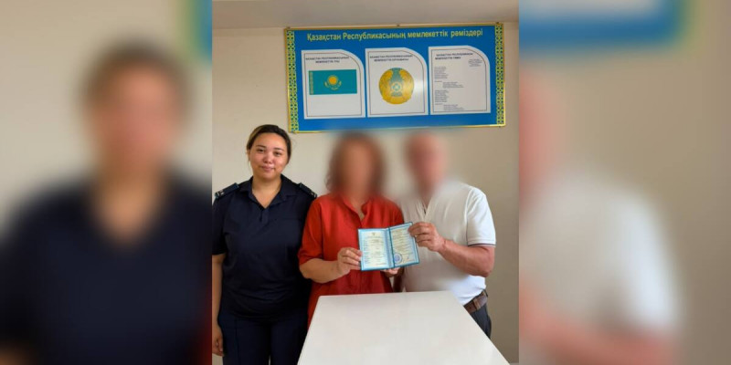 Павлодар абақтысында жазасын өтеп жатқан келіншек ресми түрде некеге тұрды