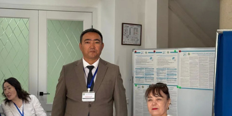 Қызылордада сайлау күні инватакси мен ымдау тілінің мамандары қызмет көрсетіп жатыр